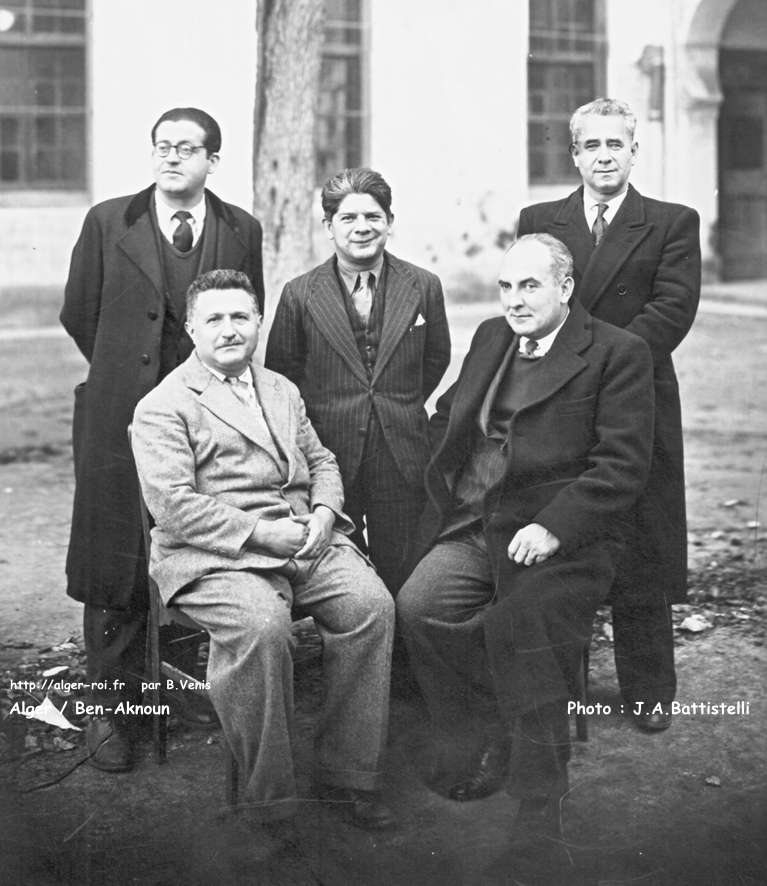 Equipe dirigeante en 1946