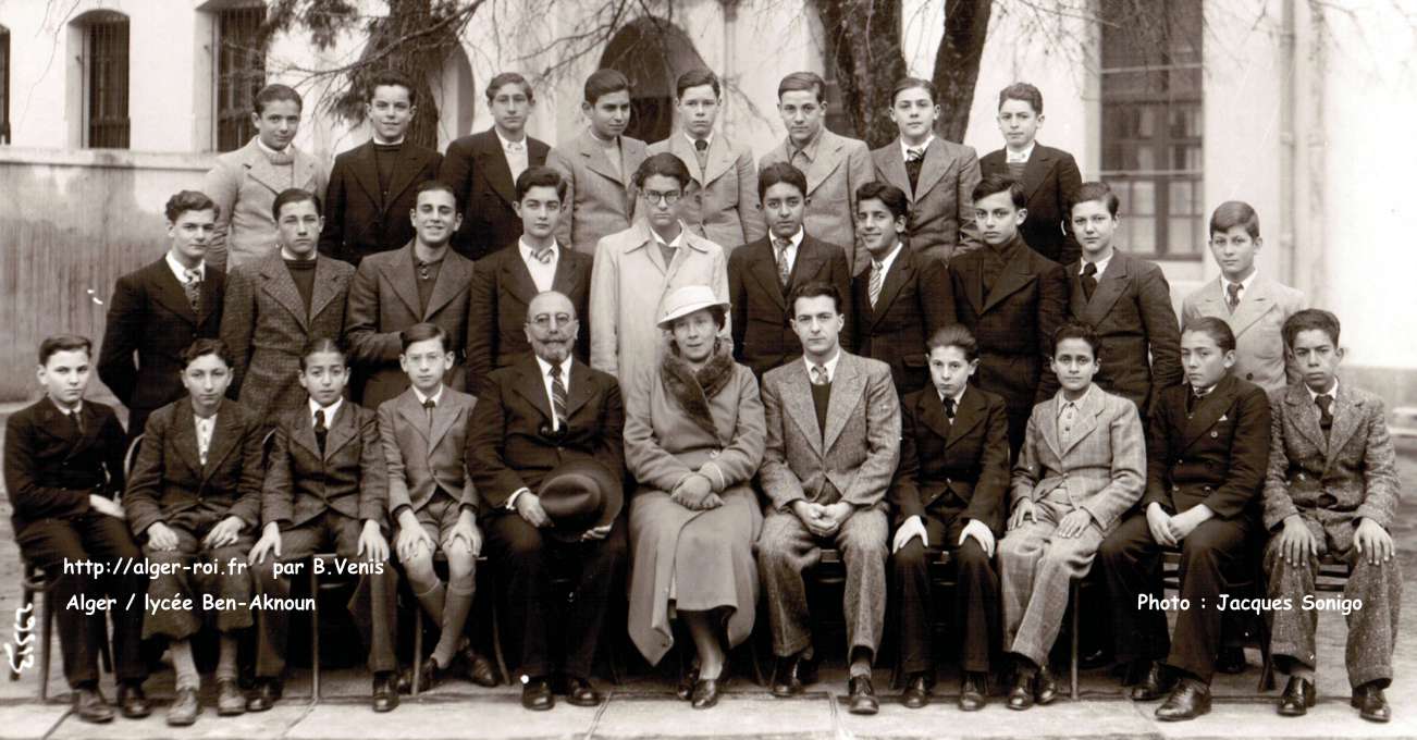 lycee ben-aknoun,4b,1936-1937,36-37,sonigo,photos de classes