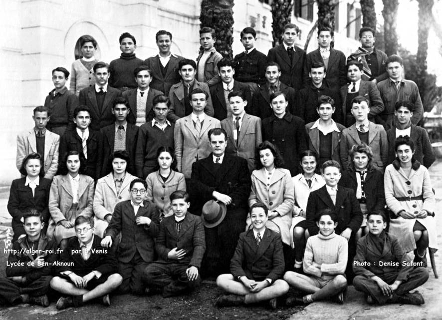Lycée Ben -Aknoun 3ème - 1945-1946