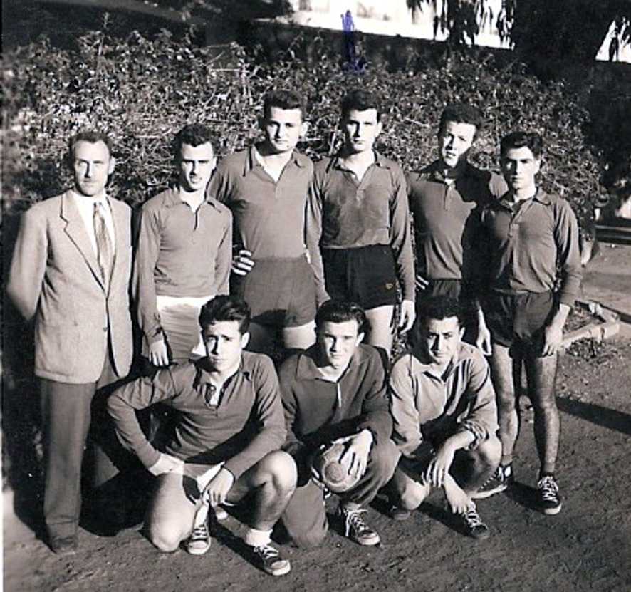 hand-ball,Ben Aknoun,lycée de garçons,juniors,1954-1955